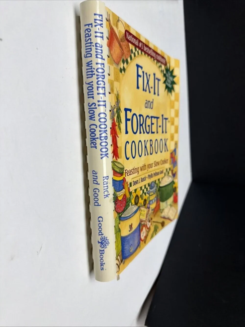 Crock Pot Cookbooks Lot/2 Busy Woman’s Slow Cooker Recipes & Fix-It & Forget It